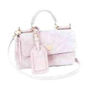 Dolce & Gabbana Tassen, Dames, Bruin, ONE Size, Leer, My Sicily Handtas