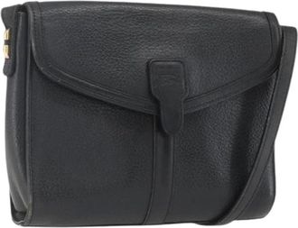 Burberry Pre-owned Cross Body Bags, female, Black, Size: ONE SIZE Pre-owned Vintage Shoulder Bag