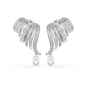 Swarovski Vienna Clip Oorbellen - Dames - Oorbellen - Grijs - ONE Size - Accessoires