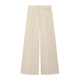 Pantaloni Torino Dames, Jeans, Beige, Maat: W29 Katoen