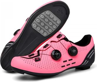 Generic Cycling Shoes for Mens Womens- Lightweight Indoor/Outdoor Bike Shoes with Rubber Sole, Anti-Slip and Breathable Mountain Bike Sneakers with Rotating L