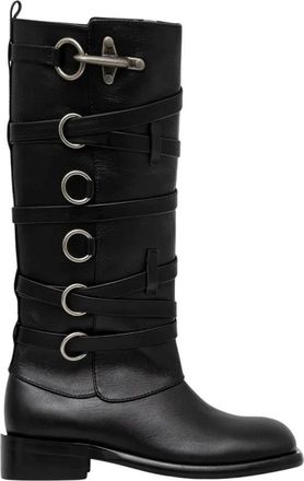 Andersson Bell Harness Boots - Dames - Hoge Laarzen - Zwart - 36 EU - Leer - Schoenen