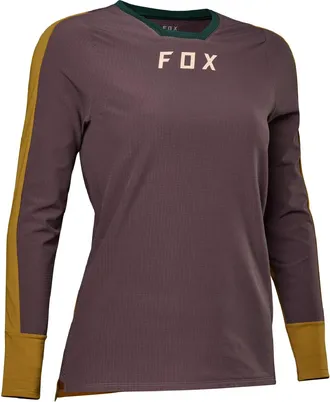 Fox Womens Defend Thermal Bike Jersey Brown XL