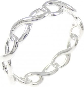 Tiffany & Co. Silver 925 Band Ring (Pre-Owned)