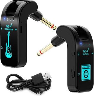 OEM Transmisor Y Receptor Inal&aacute;mbrico Para Guitarra El&eacute;ctrica E Instrumentos De 2,4 Ghz