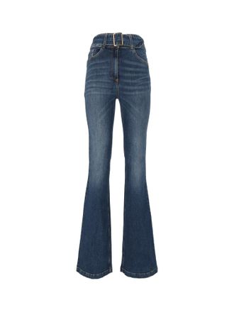 Elisabetta Franchi Pantalone Mod. Jeans Con Cintura
