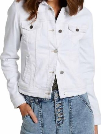 Bianco Jean Jacket In White