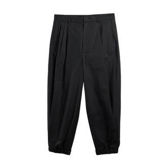 Moschino Pantaloni Adrian - male - Moschino - Wide Trousers - Black - M - Trousers