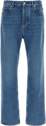 Bottega Veneta Blue Mid Rise Jeans