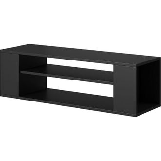 Selsey Selsey Weri - Mueble De Tv Colgante - Para La Sala De Estar - 100 Cm - Negro - Moderno