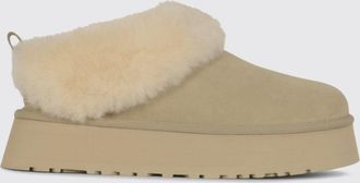 UGG Mules Tazzelle in pelle scamosciata con interni in lana e suola platform in EVA