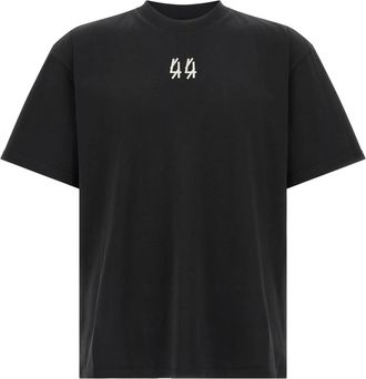 44 Label Group Hombre, Camisetas, Negro, Talla: M