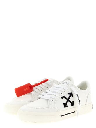 Off-white Vulcanized Canvas Sneakers - White
