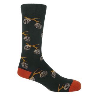 Peper Harow Pine Mens Socks - Grey