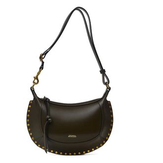 Isabel Marant Oskan Moon Bag - female - Isabel Marant - Cross Body Bags - Green - ONE SIZE - Bags