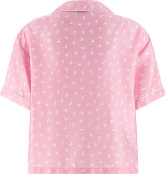 Moschino Womens Multicolor Silk Blouse