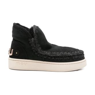 Mou Winter Boots, female, Black, Size: 7 US New Eskimo Sneaker