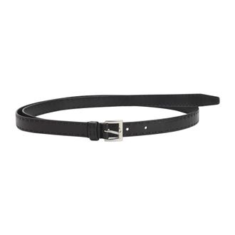 Prada Leather Belt - female - Prada - Belts - Black - 80 CM - Accessories
