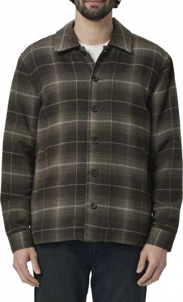 Paige Telford Jacket In Marsh Green Plaid