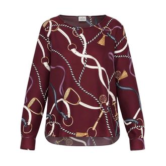 Marella Emmeffetto Blouse - Dames - Blouses & Shirts - Rood - Maat: S Viscose