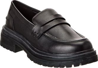 Reiss Adele Cleated Sole Leather Loafer