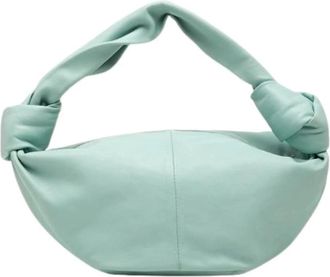 Bottega Veneta Pre-owned Vintage Handtas - Dames - Vintage Handtas - Blauw - ONE Size - Leer - Vintage
