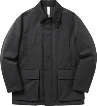 Hev&ograve; Cappotto - Heren - Zomerjassen - Zwart - M - Jassen