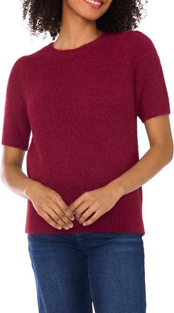 CeCe by Cynthia Steffe Knit Crewneck Sweater in Very Berry at Nordstrom Rack, Size X-Large