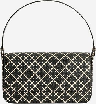 By Malene Birger Womens Shoulder Bag Tallie Black Polyvinyl Handbags Hand
