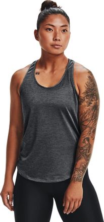 Under Armour Womens Tech Vent Tank Top Steel S