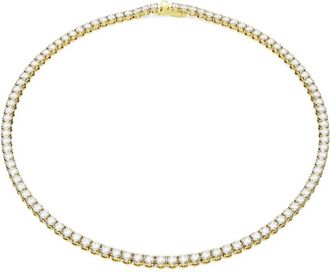 Swarovski Matrix Tennis Ketting - Dames - Kettingen - Geel - ONE Size - Accessoires
