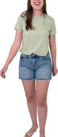 Michael Stars Blake Short Sleeve Tee In Seacrest