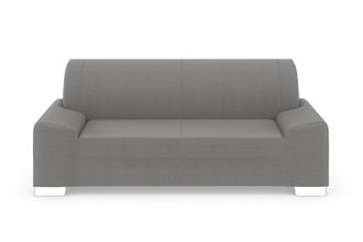 Domo Collection 2,5-Sitzer »Anzio kubisches Design, flache Armlehnen, Breite 214cm« Wahlweise mit Federkern