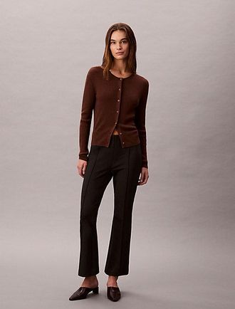 Calvin Klein Broek met uitlopende panden