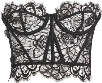 Kiki De Montparnasse Lace Coquette Bustier Size S