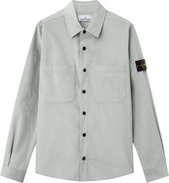 Stone Island S01144 COMPASS SHIRT Size: XXL, colour: SAGE