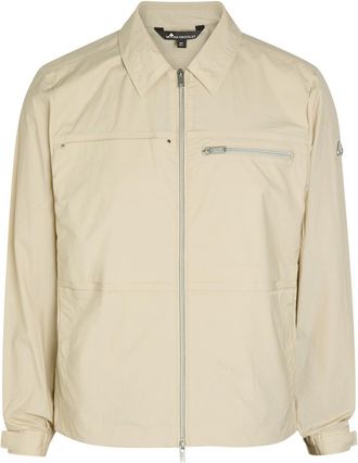 Moose Knuckles Topflight Shell Overshirt - Cream - Xxl