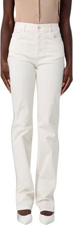 A|X Armani Exchange Regular Fit Jeans - Dames - Jeans - Wit - Maat: W33 Katoen