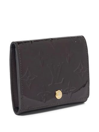 Louis Vuitton Portacarte in pelle Vernis con monogramma 2012 - Rosso