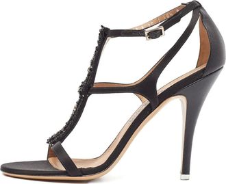 Ferragamo 2020 sandalen met kralen - Zwart