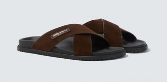 Dolce & Gabbana Suede slides