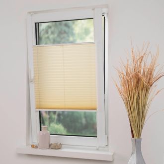 Liedeco Plissee »Klemmfix-Plissee verspannt« Lichtschutz ohne Bohren verspannt