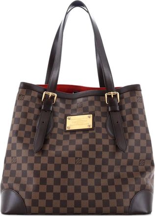 Louis Vuitton Hampstead Handbag Damier MM tote bag - Bruin