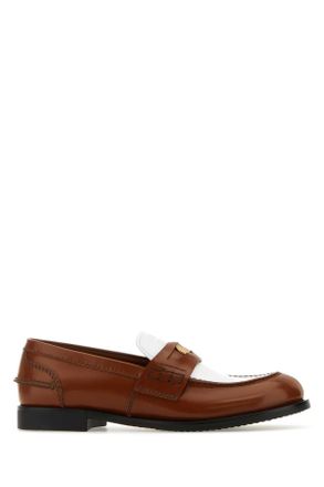 Miu Miu Leather Slip-On Shoes − Sale: up to −50% | Stylight