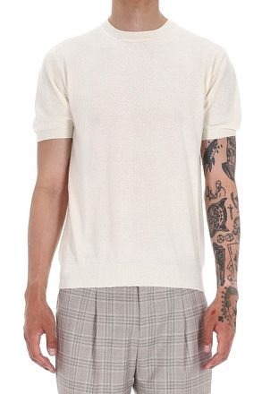 Drumohr Superlight Terry Cotton Crewneck T-Shirt