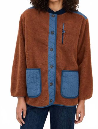 The Great Outdoors Plush Tundra Jacket In Chocolate