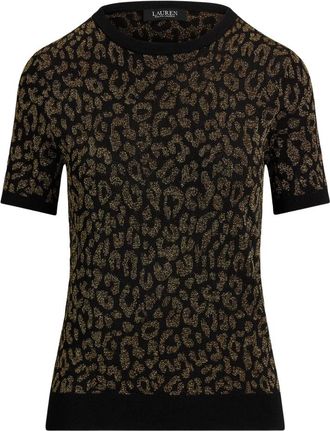 Ralph Lauren Eyelah trui met korte mouwen - Dames - Truien - Zwart - Maat: S Viscose
