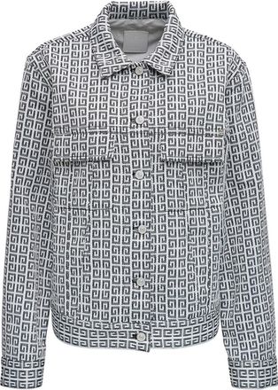Givenchy Black Logo Shirt Collar Jacket