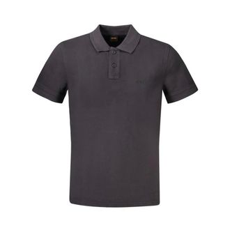 HUGO BOSS Heren, Tops, Zwart, Maat: 2XL Katoen