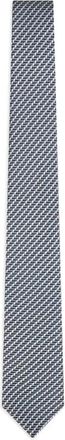 Giorgio Armani Cravatta con effetto jacquard - Blu
